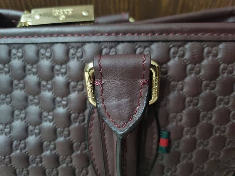 GUCCI leather Laptop/ Brief Case 2