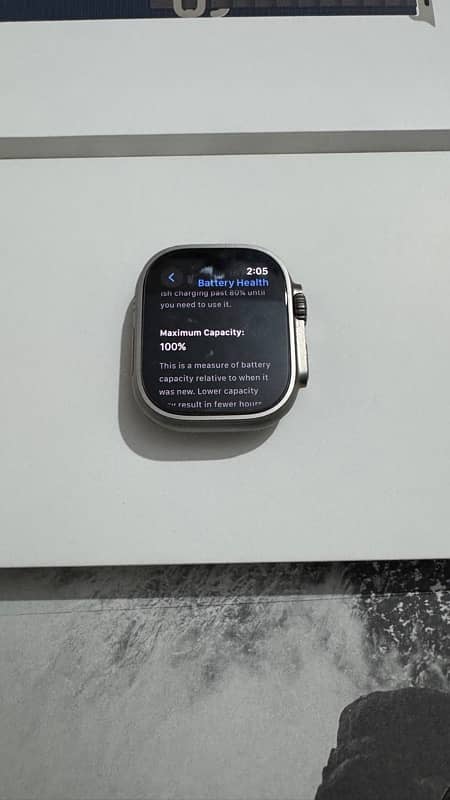 Apple Watch Ultra 2 Titanium L Blue Alpine Loop 4