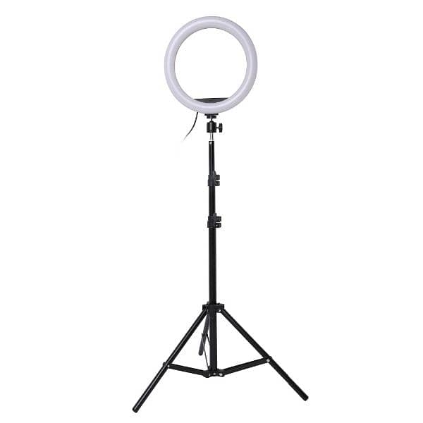 Ring Light 26cm Professional LED with 7 FT Metal Tripod Stand 2