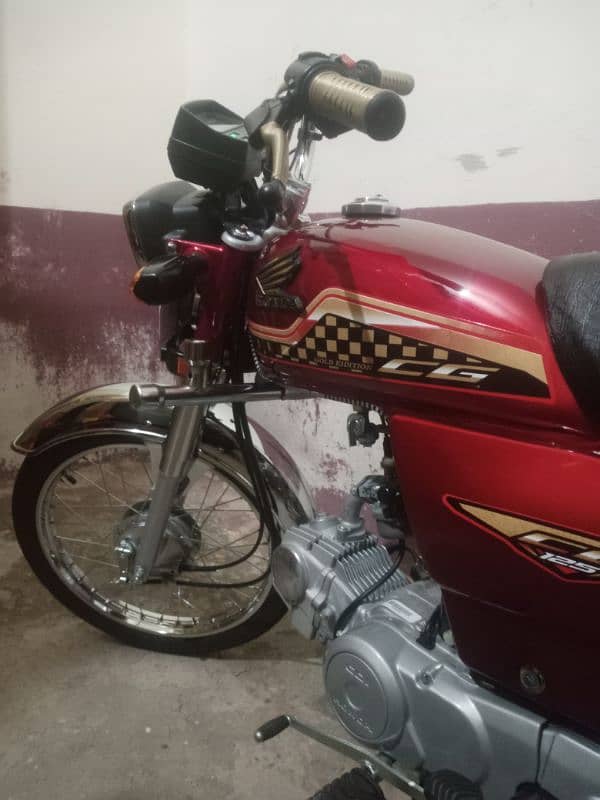 Honda cd 70 special golden number 1 digit csd sy liya hai 3