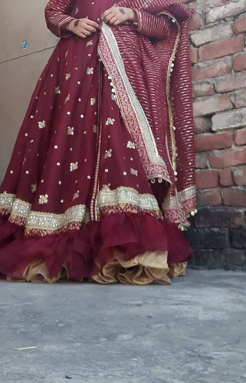 Lehnga Suit/ Formal Lehnga/Partywear dresses sale/mehndi lehnga fancy 3