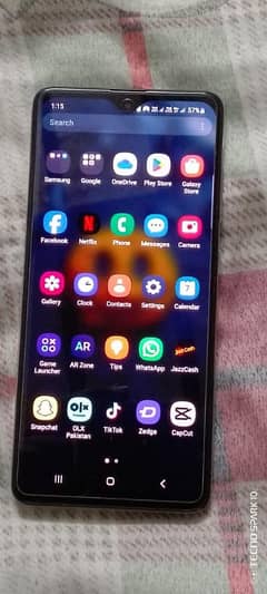 Samsung a51 frount finger ma hy with box and orignal charger