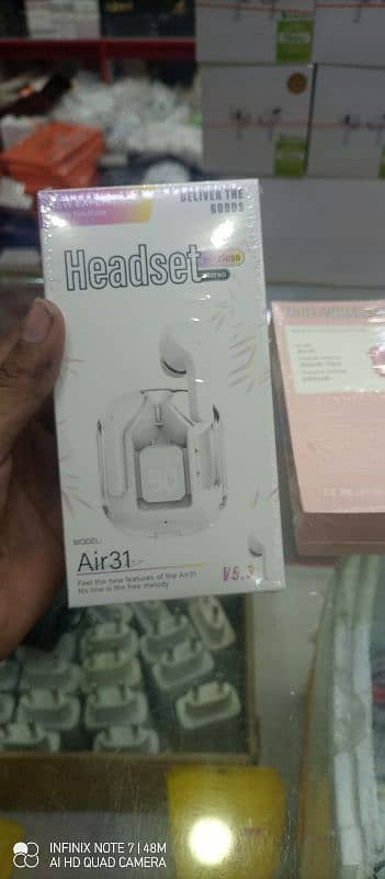 M10 air buds bast quality and air 31 original saond 1