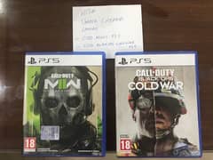 Call of duty MW II & Cold War (PS5)