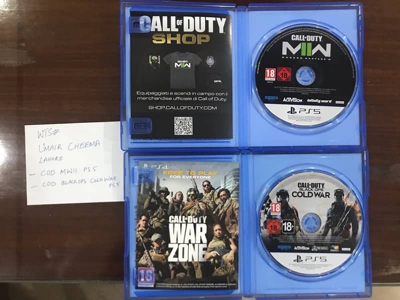 Call of duty MW II & Cold War (PS5) 1