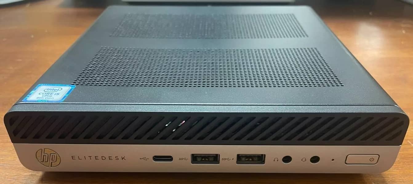 HP EliteDesk 800 G5 Desktop Mini Pc i5-9600K  8GB DDR4 Ram 256GB Wifi 0