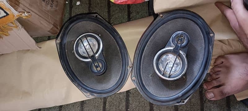 JBL woofer and Kenwood 718 speakers 3