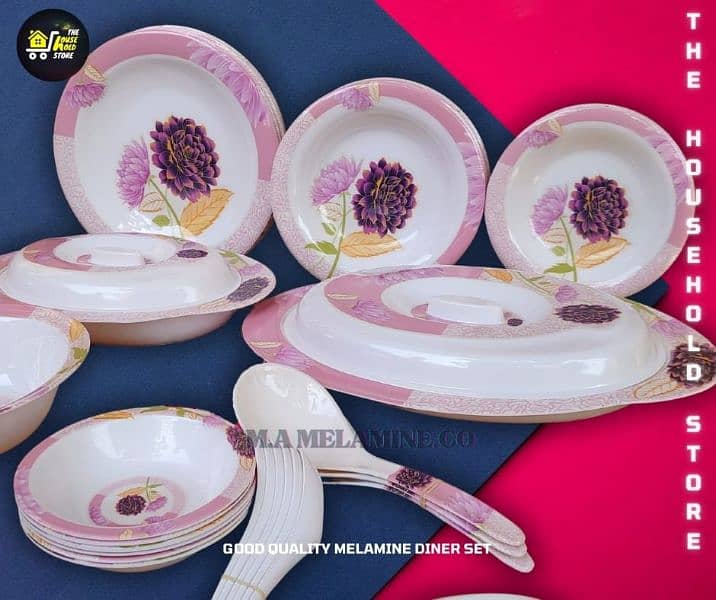 available 6 person dinner sets and tray sets 2