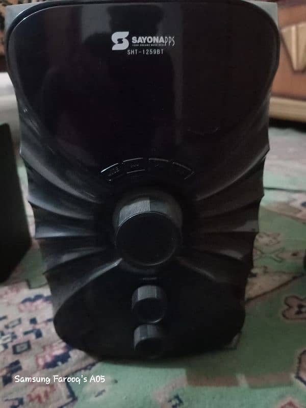 sayyona bt woofer plus amplifier speakers 1