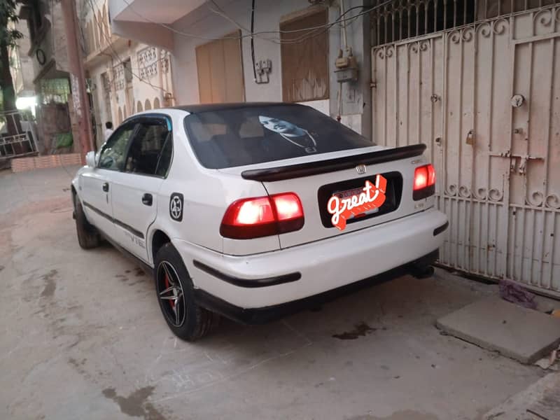 Honda civic 97 manual out class 2