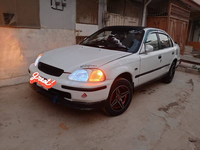 Honda civic 97 manual out class 8