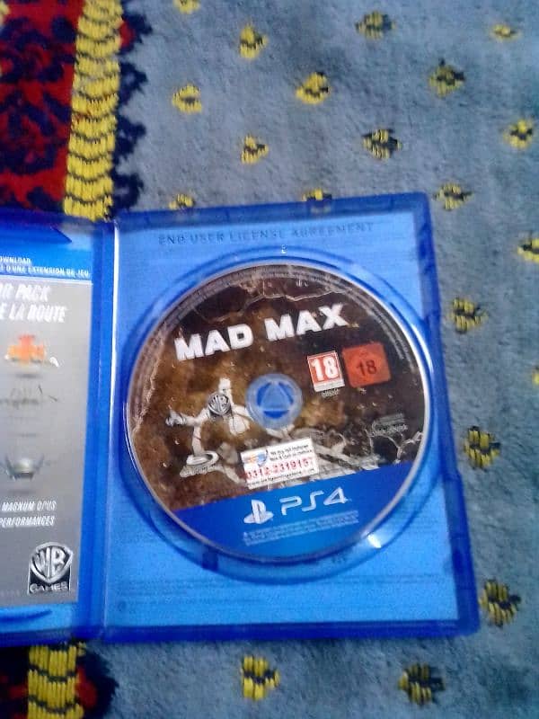 mad max ps4 game for sell 2