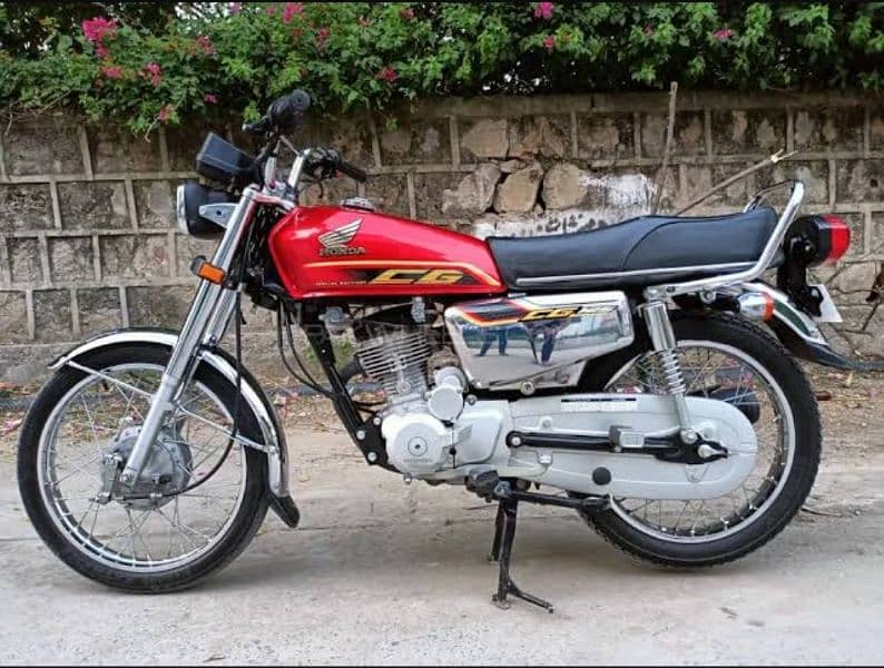 Honda 125 2022 Special Edition Karachi No 0