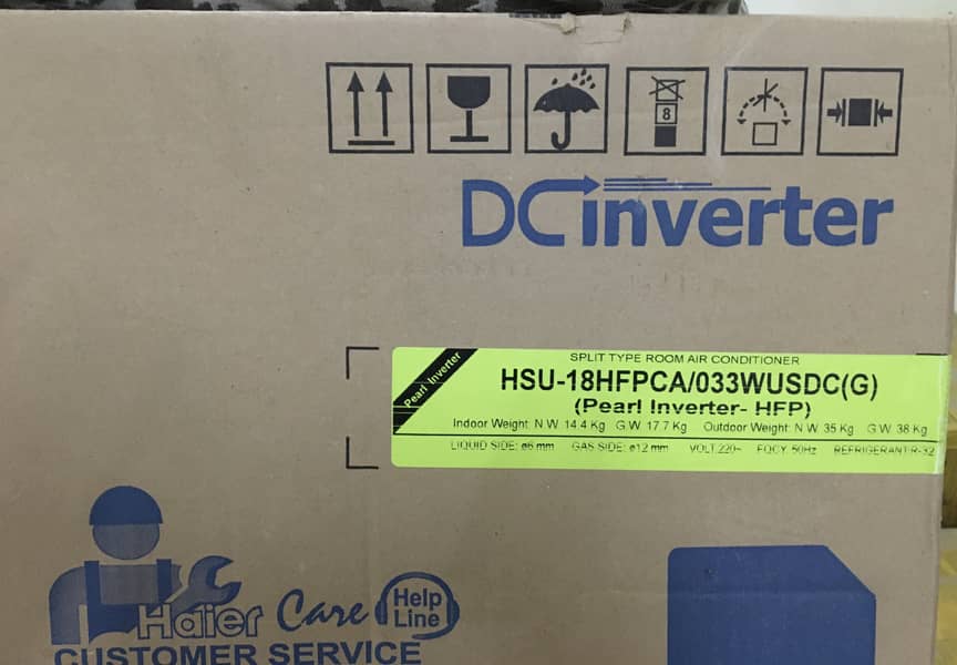 Haier AC DC inverter pearl series 4