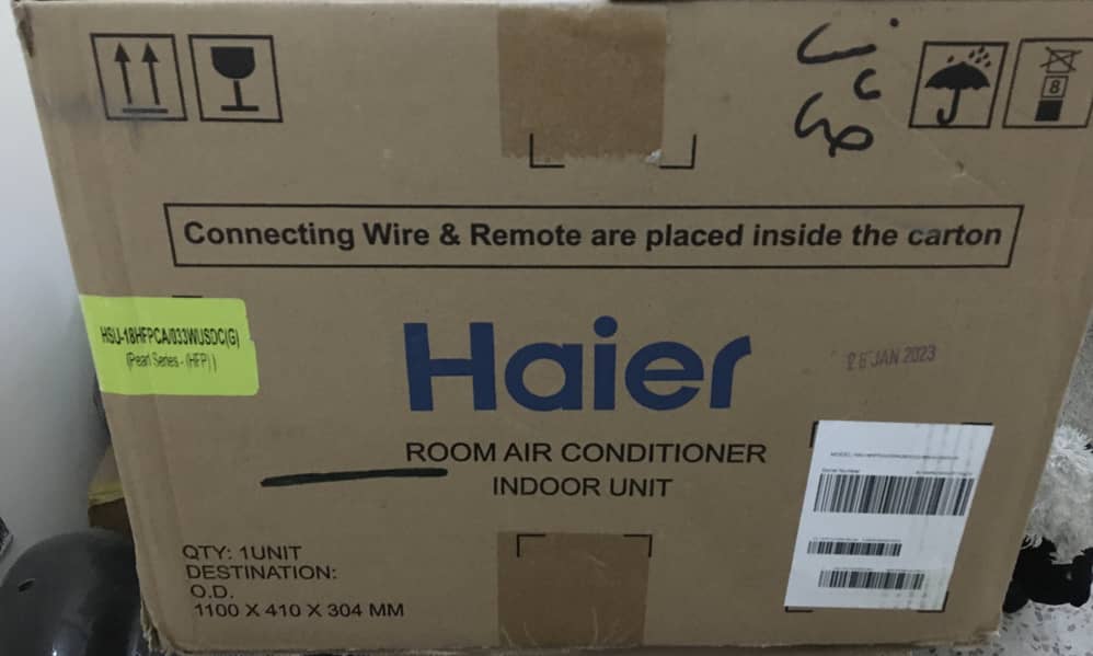 Haier AC DC inverter pearl series 7