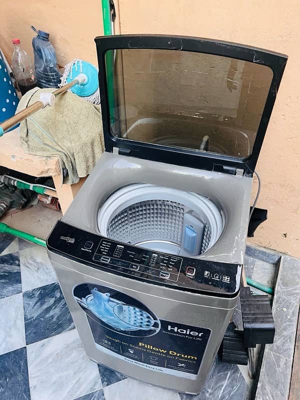 Haier Washing machine. 4