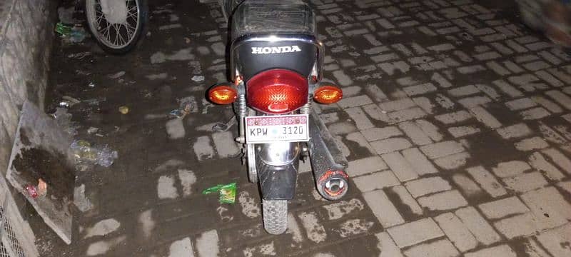 Honda CG 125 model 2023 Karachi number 2