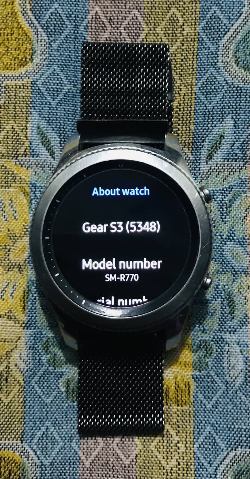 Samsung Galaxy Gear S3 Classic 3