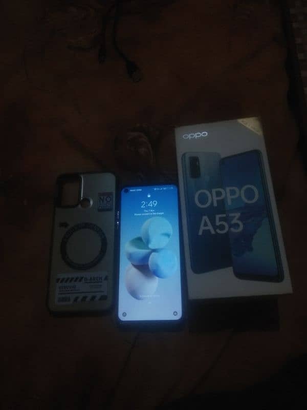 oppo A53 4+3 gb ram 64 gb 3