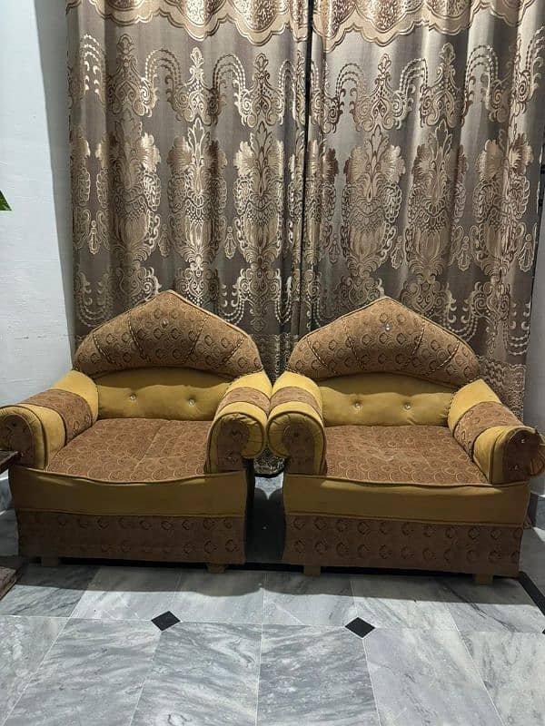 7 Seater Used Sofa Set For Sale 2