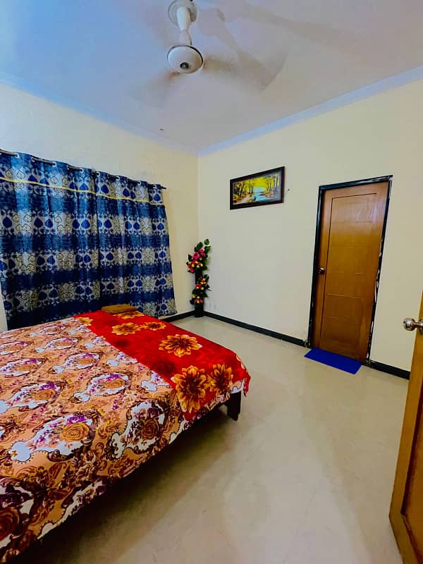 2 beds safari homes sector f homes fully furnished available for rent in bharia Town phase rawalpindi 1