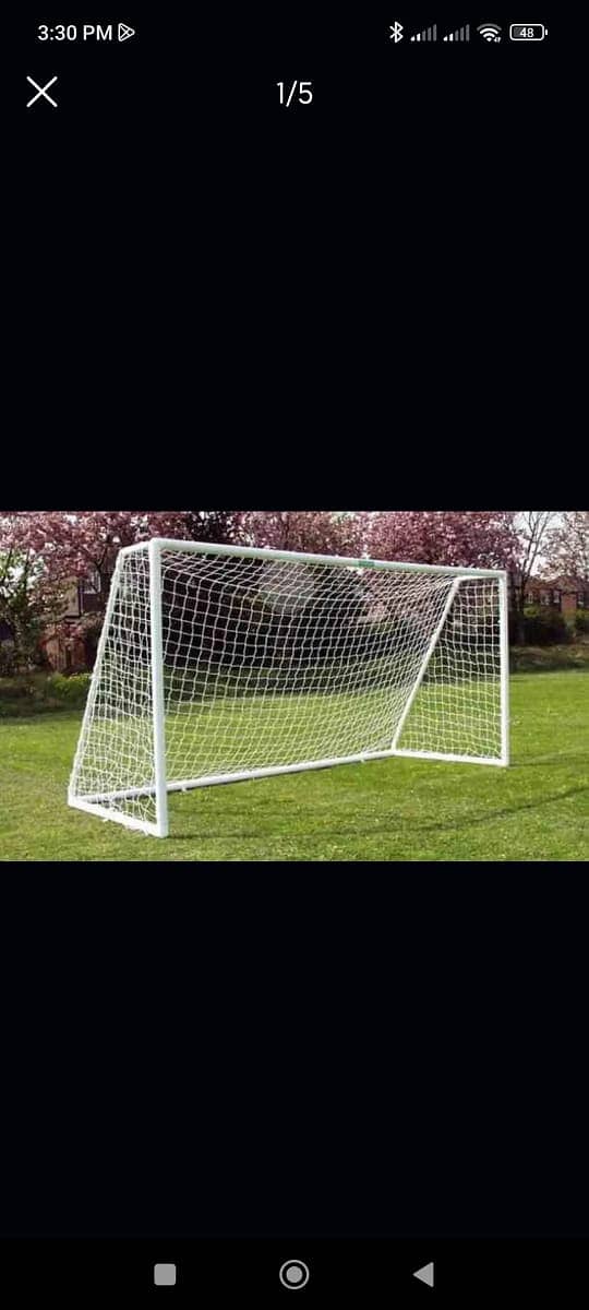 Football,Futsal goal post/pole  portable Metal customized sizes adjust 4