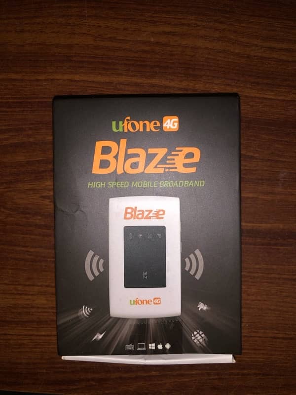 Wifi 4G Unlocked All Sim Ufone Wifi Device Blaze ZTE 0