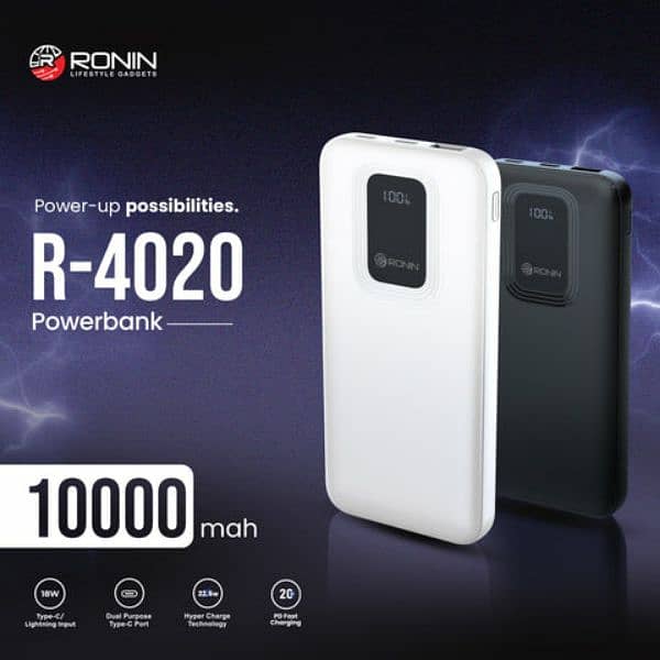 R-4020 POWER BANK RONIN 1YEAR WARANTY 0