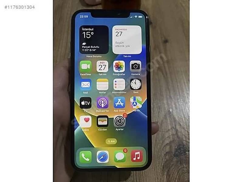 iphone x non pta sliver 0