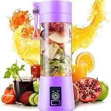 Portable Mini Electric Juicer USB Charging Smoothie Milkshake Maker A 0