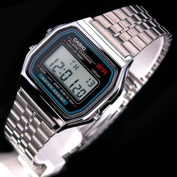 CASIO-A159-W 4