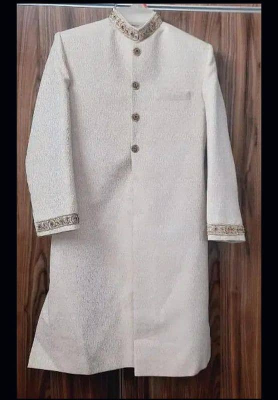 kids sherwani 10 to 12 year with kulla, khussa and boski original suit 6