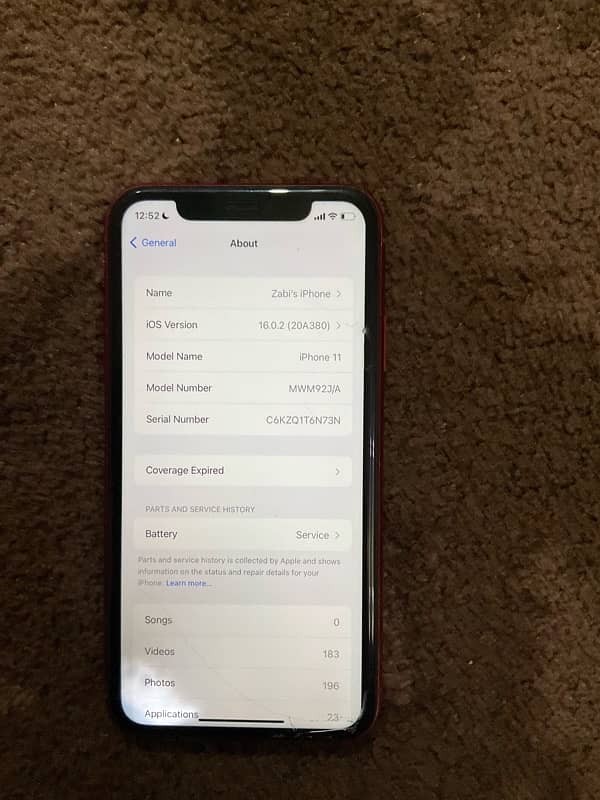 iPhone 11 pta approved 256gb 2