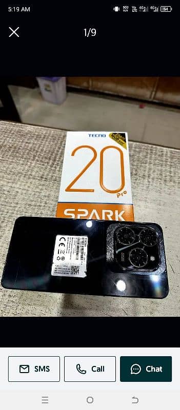 Tecno spark 20 pro media Tec G99 fast processor 4