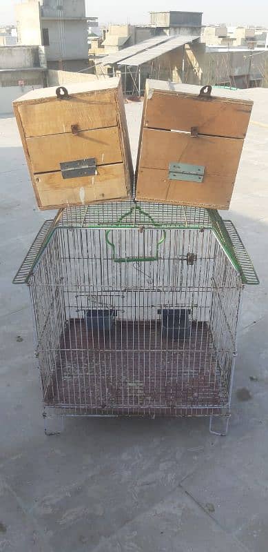 Cage with 2 Box 1