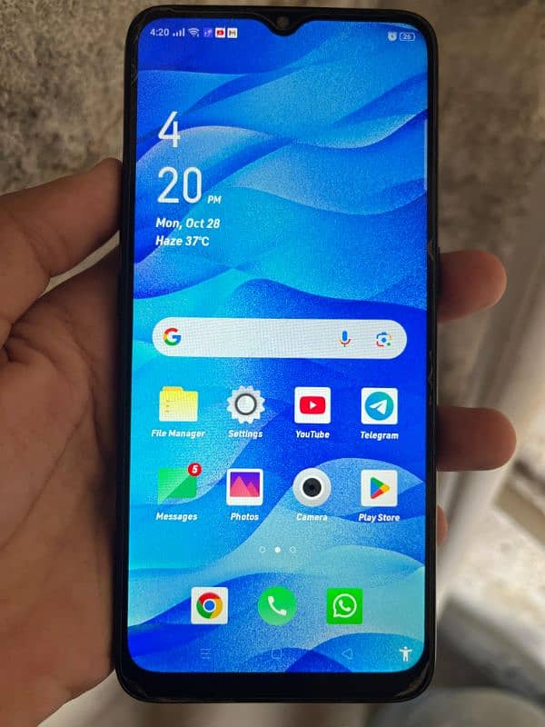 OPPO A31 4 128 Bilkul 10/10 Condition Urgent sale 14500 Final ha 3