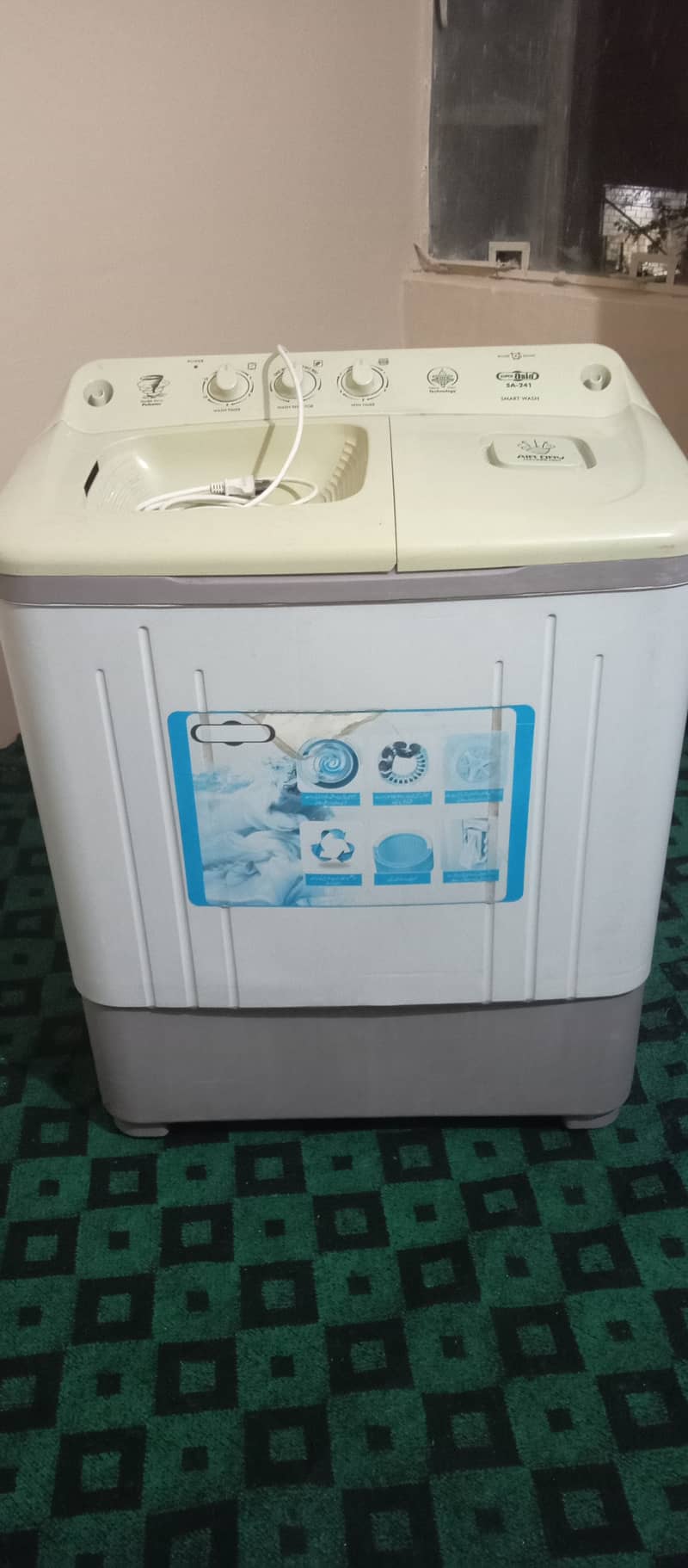 Super Asia WASHING machine SA-241 0