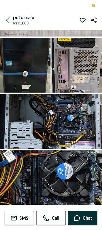 i5 3570 + gigabyte mobo 80gb hdd and 8gb 1600mzh ram gaming combo 0