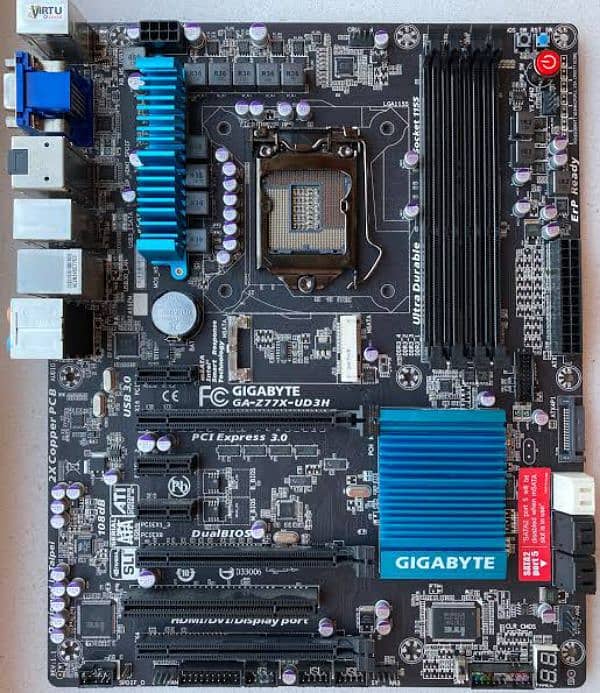 i5 3570 + gigabyte mobo 80gb hdd and 8gb 1600mzh ram gaming combo 1