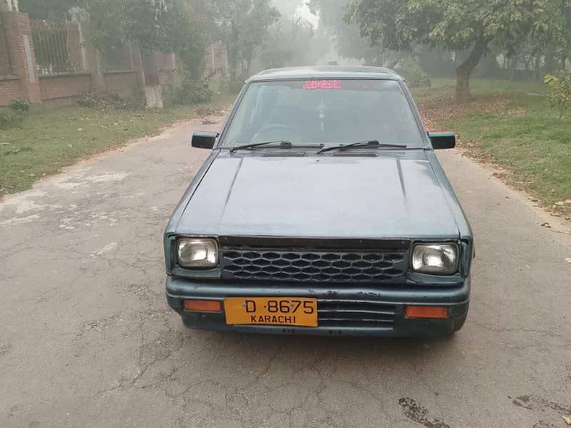 Daihatsu Charade 1986 LPG 4