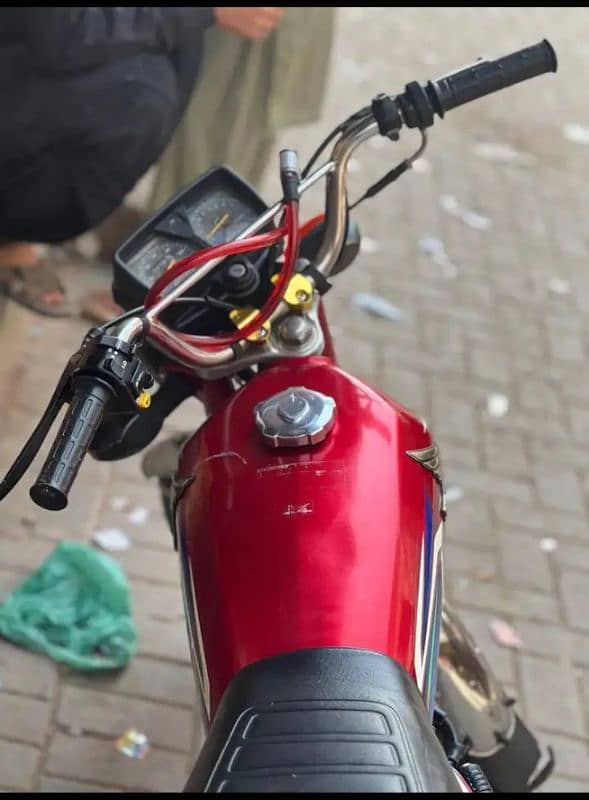 Honda 125 model 2022 karachi number 0