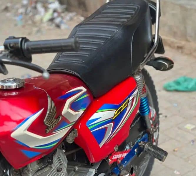 Honda 125 model 2022 karachi number 3