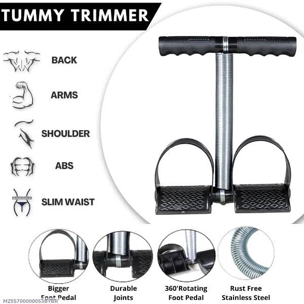 Tummy Trimmer Single Spring For Men's &  Women's 0