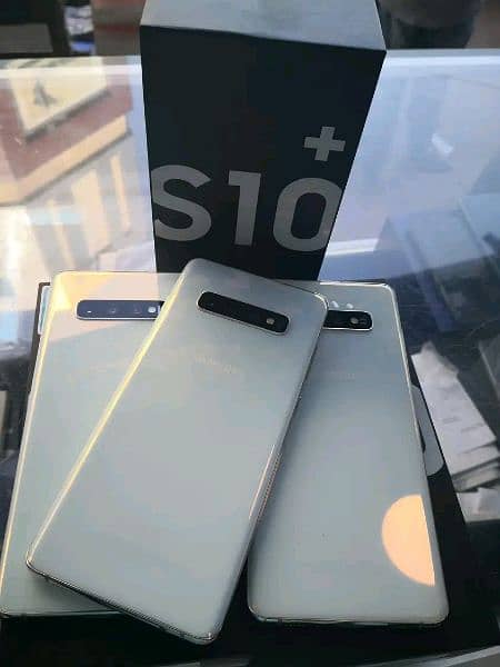 Samsung S10 plus PTA Approved 03409540439Watsapp 1