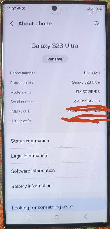 Samsung Galaxy S23 Ultra None PTA 2