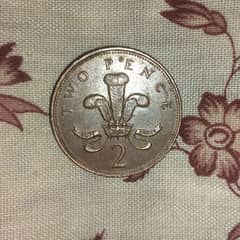 Two pence coin