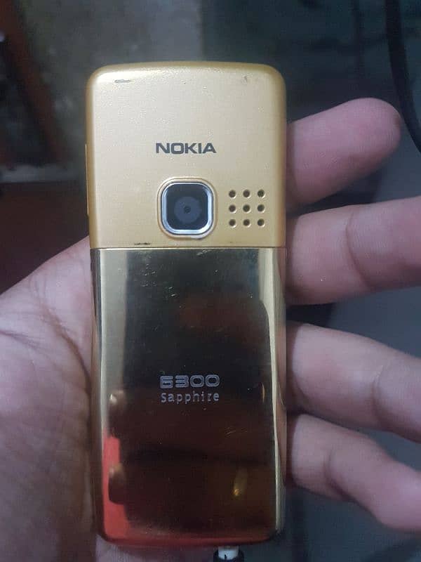 Nokia 6300 old version Gold Edition NON PTA 1