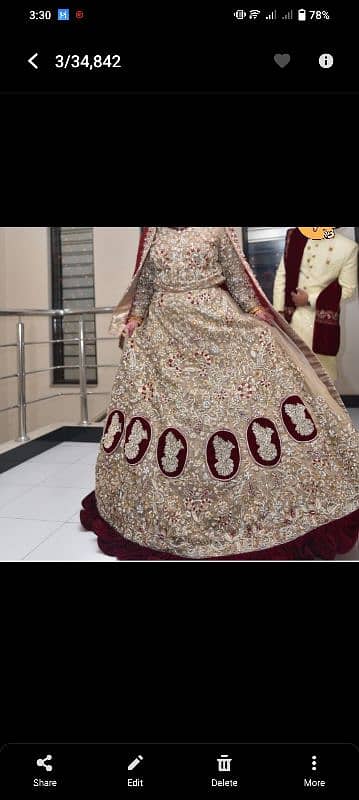 Designer Bridal lehenga 2