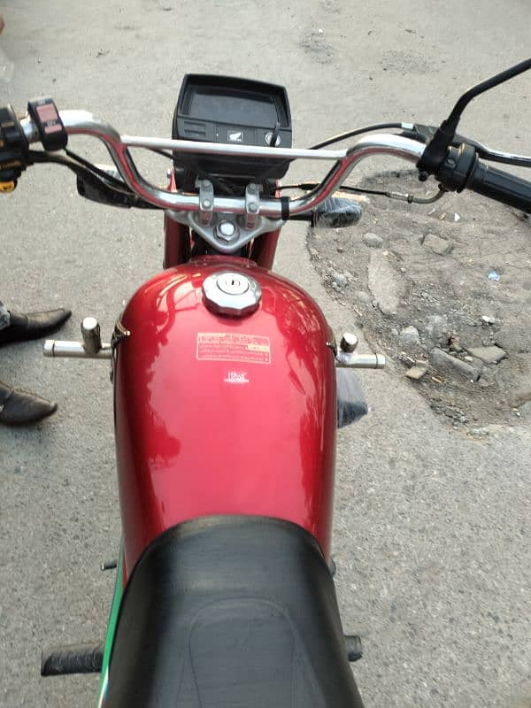 Honda CD70 model 2017 Islamabad number 03341511728 3