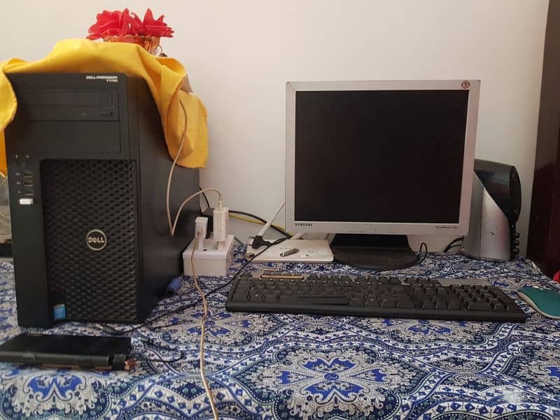 Full computer setup core i7 4th gen with lcd 0